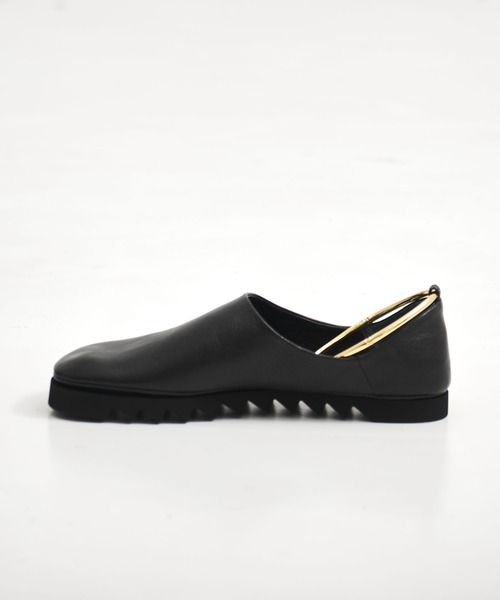 MANA（マナ）の「【MANA/マナ】ankle strap round toe flat shoes/アンクルストラップラウンドトゥフラットシューズ（パンプス・レディース・ブラック・40/39/38/37）」の3枚目の写真