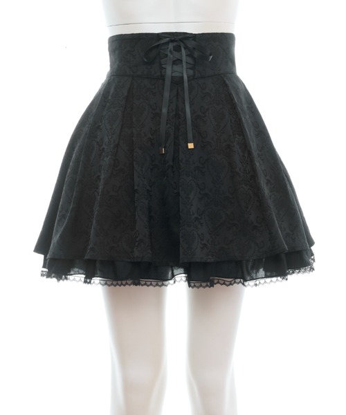 Secret Honey（シークレットハニー）の「コルセット風バッスルスカパン（スカート・レディース・ブラック/ブラック系その他・MEDIUM）」の12枚目の写真