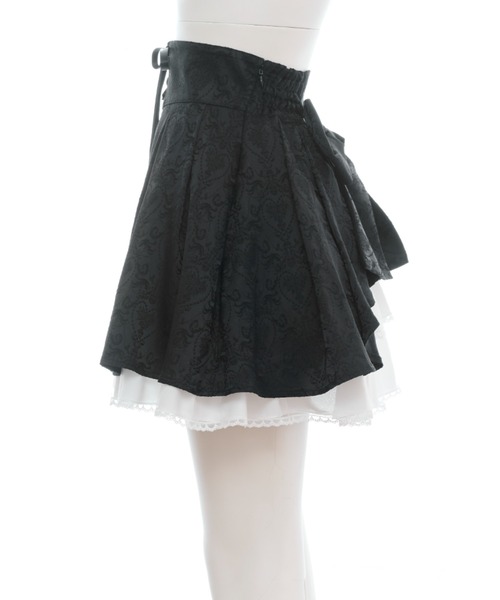 Secret Honey（シークレットハニー）の「コルセット風バッスルスカパン（スカート・レディース・ブラック/ブラック系その他・MEDIUM）」の9枚目の写真