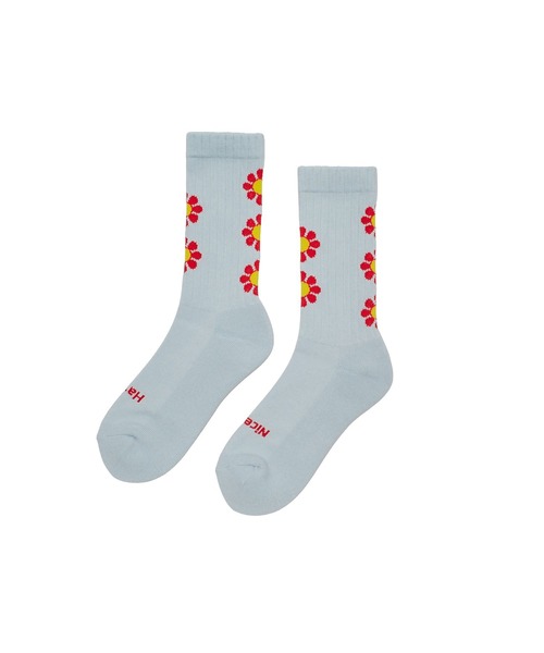 ROSTER SOX(ロスターソックス)の「(ROSTER SOX)PEACE(ソックス/靴下・レディース・イエロー/ブルー・ONE SIZE)」の6枚目の写真