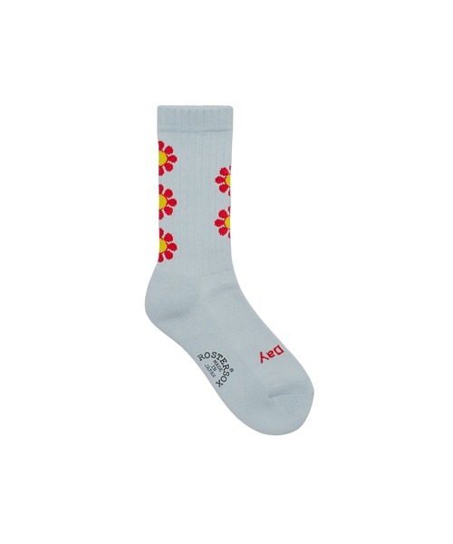 ROSTER SOX(ロスターソックス)の「(ROSTER SOX)PEACE(ソックス/靴下・レディース・イエロー/ブルー・ONE SIZE)」の8枚目の写真
