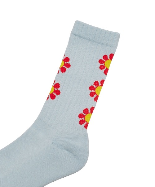 ROSTER SOX(ロスターソックス)の「(ROSTER SOX)PEACE(ソックス/靴下・レディース・イエロー/ブルー・ONE SIZE)」の9枚目の写真