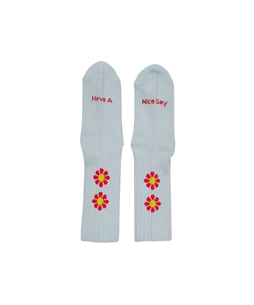 ROSTER SOX(ロスターソックス)の「(ROSTER SOX)PEACE(ソックス/靴下・レディース・イエロー/ブルー・ONE SIZE)」の11枚目の写真