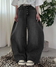 sedacle（セダクル）の「カーブボタンフライデニム（デニムパンツ）」