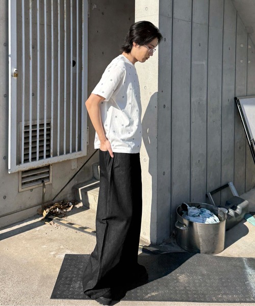 sedacle(セダクル)の「カーブボタンフライデニム(デニムパンツ・メンズ・ネイビー/ブラック/グレー/ライトインディゴブルー・LARGE/MEDIUM/SMALL)」の19枚目の写真