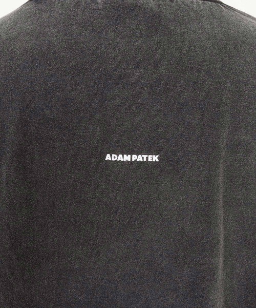 ADAM PATEK(アダムパテック)の「ADAMPATEK/widebox aging T/ワイドボックスエイジングTシャツ(Tシャツ/カットソー・メンズ・グリーン/ピンク/ブラック/ホワイト・1/2)」の13枚目の写真