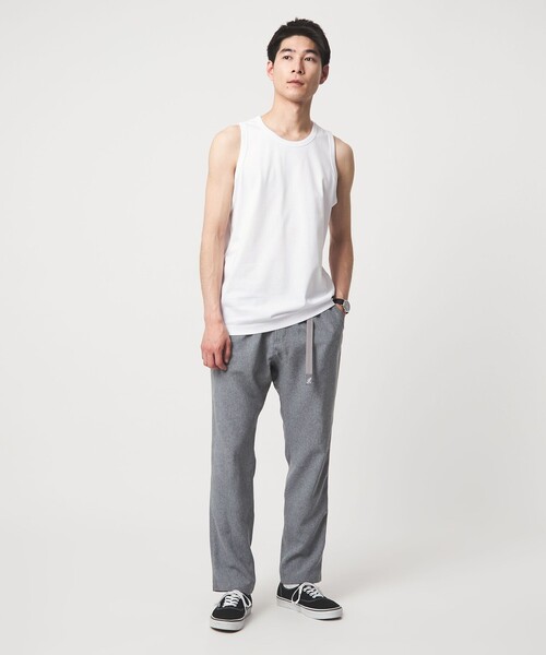 green label relaxing（グリーンレーベルリラクシング）の「ドライ タンクトップ -吸水速乾-（タンクトップ・メンズ・ブラック/ホワイト/ライトグレー・M/L/S/XL）」の5枚目の写真