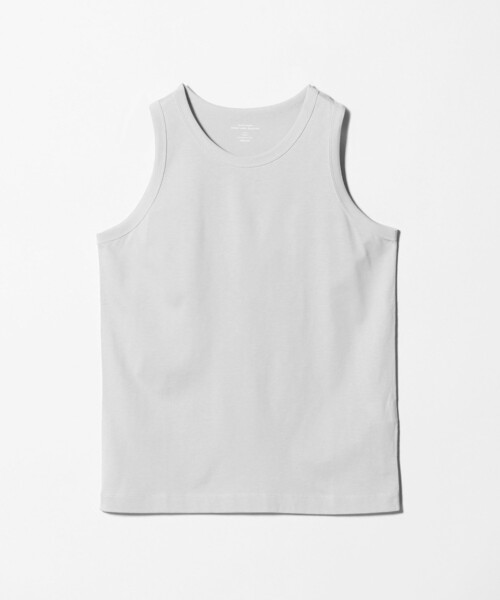 green label relaxing（グリーンレーベルリラクシング）の「ドライ タンクトップ -吸水速乾-（タンクトップ・メンズ・ブラック/ホワイト/ライトグレー・M/L/S/XL）」の10枚目の写真