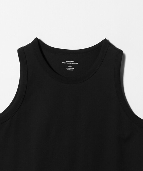 green label relaxing（グリーンレーベルリラクシング）の「ドライ タンクトップ -吸水速乾-（タンクトップ・メンズ・ブラック/ホワイト/ライトグレー・M/L/S/XL）」の19枚目の写真
