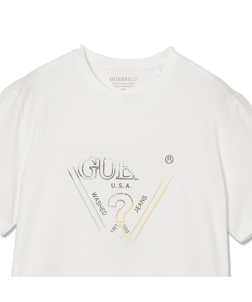 TRIANGLE Hd Multicolor Tee Tシャツ ロゴTシャツ | GUESS(ゲス) JAPAN