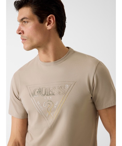 TRIANGLE Hd Multicolor Tee Tシャツ ロゴTシャツ | GUESS(ゲス) JAPAN