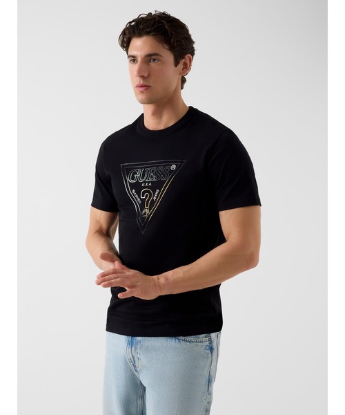 TRIANGLE Hd Multicolor Tee Tシャツ ロゴTシャツ | GUESS(ゲス) JAPAN