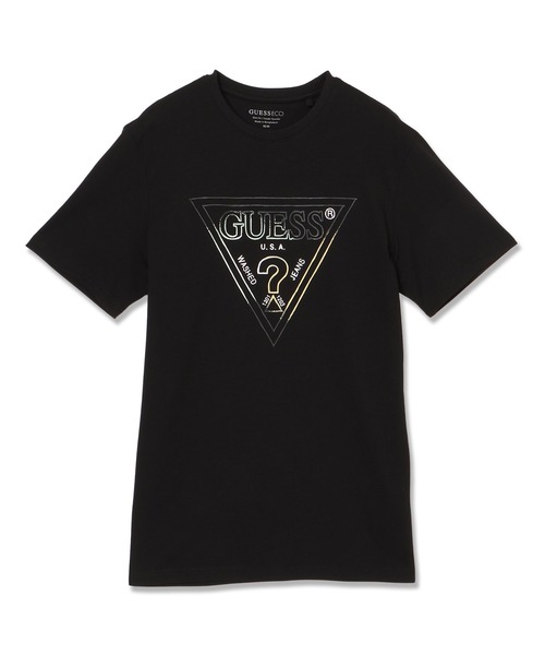 Guess(ゲス)の「TRIANGLE Hd Multicolor Tee Tシャツ ロゴTシャツ(Tシャツ/カットソー・メンズ・ブラック/ベージュ/ホワイト・SMALL/MEDIUM/LARGE/X-LARGE/XX-LARGE)」の20枚目の写真