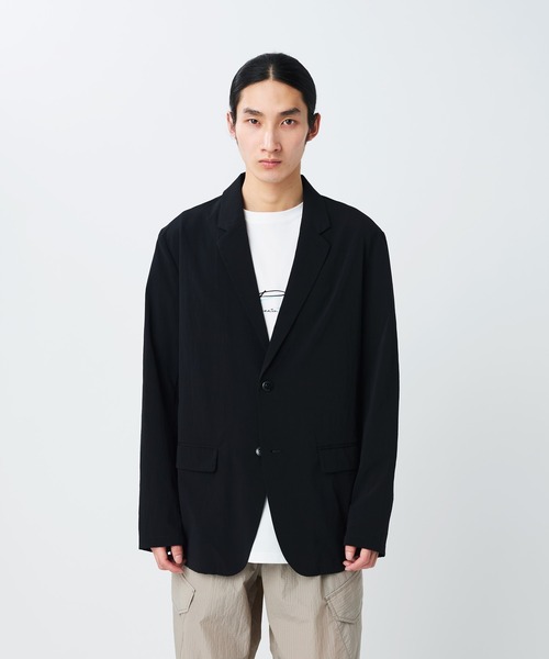 Snow Peak(スノーピーク)の「Snow Peak / Breathable Quick Dry Jacket クイックドライジャケット 通気性(その他アウター・メンズ・ダークネイビー/ブラック/グレイッシュベージュ・M/L)」の2枚目の写真