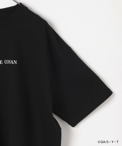 PBLIM（ページボーイリム）の「【名探偵コナン】バックプリントTシャツ【PBLIM】（Tシャツ/カットソー・レディース・ブラック/オフホワイト・FREE）」の14枚目の写真