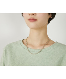 MELROSE claire（メルローズ クレール）の「【ビーズマグネットネックレス】（ネックレス）」