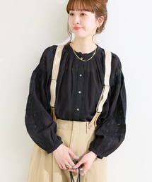 Fanaka（ファナカ）の「【WEB限定】FANAKA / ファナカ ラグランリバーレースブラウス（シャツ/ブラウス）」