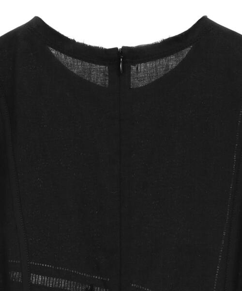 CURRENTAGE(カレンテージ)の「【CURRENTAGE/カレンテージ】Embroidery one piece(ワンピース・レディース・ブラック・FREE)」の4枚目の写真