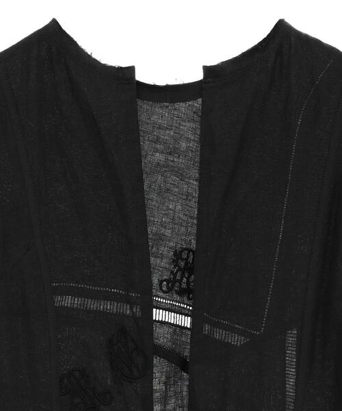 CURRENTAGE(カレンテージ)の「【CURRENTAGE/カレンテージ】Embroidery one piece(ワンピース・レディース・ブラック・FREE)」の5枚目の写真
