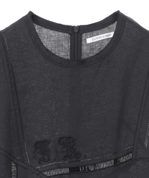 CURRENTAGE(カレンテージ)の「【CURRENTAGE/カレンテージ】Embroidery one piece(ワンピース・レディース・ブラック・FREE)」の12枚目の写真