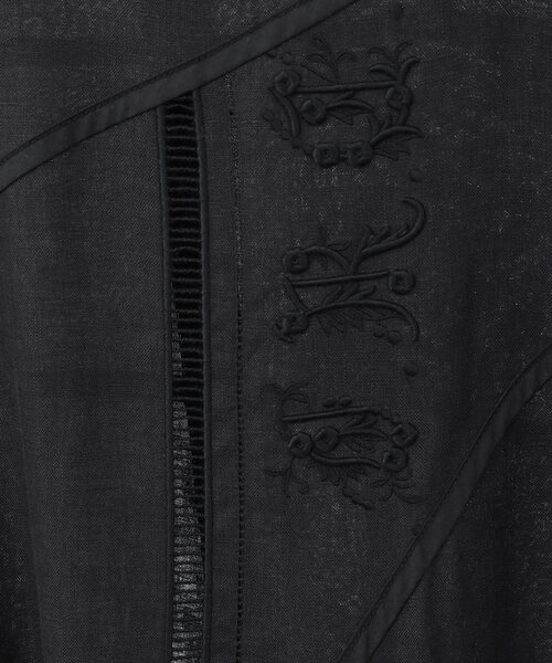 CURRENTAGE(カレンテージ)の「【CURRENTAGE/カレンテージ】Embroidery one piece(ワンピース・レディース・ブラック・FREE)」の15枚目の写真