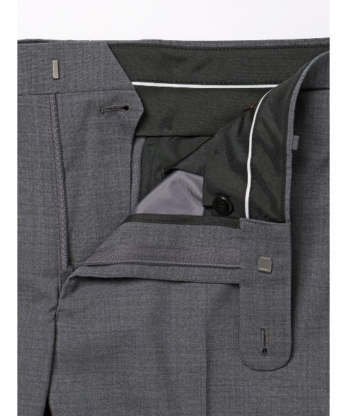 SUIT SQUARE（スーツスクエア）の「テーパードパンツ／ウォッシャブル／ストレッチ／接触冷感／RENU／無地／IN05（スラックス・メンズ・ブラウン/グレー/ブルー/ブラック・SS/S/M/L/LL/3L/4L）」の18枚目の写真