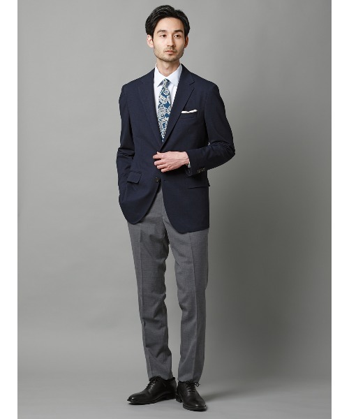 SUIT SQUARE（スーツスクエア）の「テーパードパンツ／ウォッシャブル／ストレッチ／接触冷感／RENU／無地／IN05（スラックス・メンズ・ブラウン/グレー/ブルー/ブラック・SS/S/M/L/LL/3L/4L）」の20枚目の写真