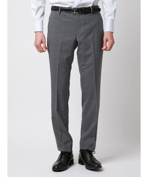 SUIT SQUARE（スーツスクエア）の「テーパードパンツ／ウォッシャブル／ストレッチ／接触冷感／RENU／無地／IN05（スラックス・メンズ・ブラウン/グレー/ブルー/ブラック・SS/S/M/L/LL/3L/4L）」の13枚目の写真