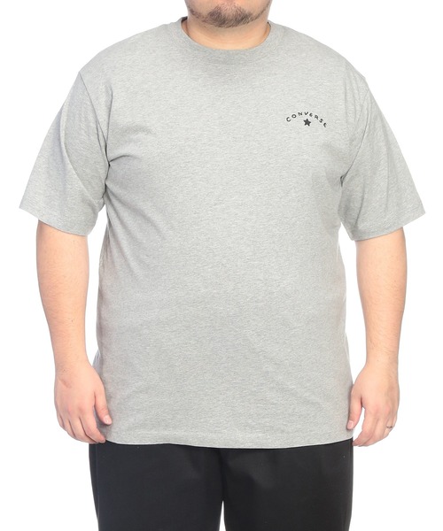CONVERSE(コンバース)の「Tシャツ 半袖 メンズ 大きいサイズ バックシューズプリント クルーネック カットソー CONVERSE (コンバース)(Tシャツ/カットソー・メンズ・ネイビー/グレー・3L/5L/4L)」の15枚目の写真