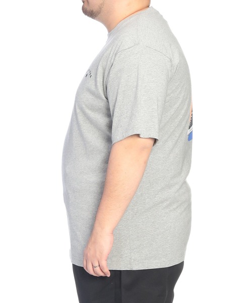 CONVERSE(コンバース)の「Tシャツ 半袖 メンズ 大きいサイズ バックシューズプリント クルーネック カットソー CONVERSE (コンバース)(Tシャツ/カットソー・メンズ・ネイビー/グレー・3L/5L/4L)」の16枚目の写真