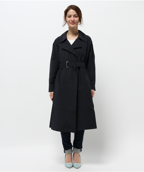 mystic（ミスティック）の「【mystic】オーバーコート（その他アウター・レディース・ベージュ/ベージュ系その他/ネイビー・ﾌﾘ-）」の14枚目の写真