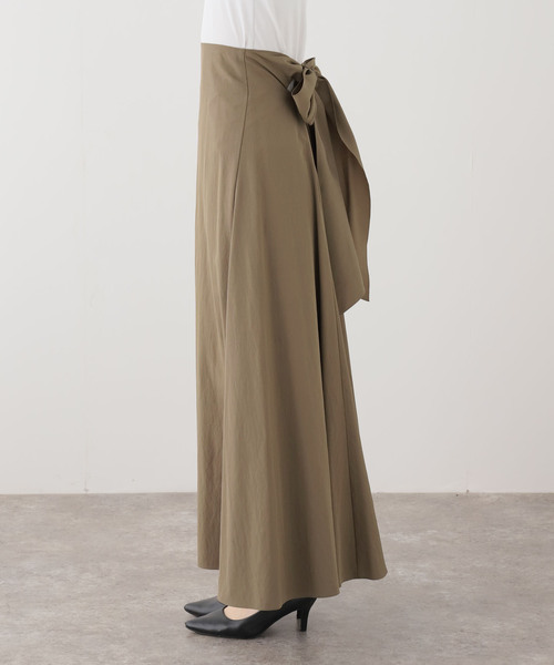 VERMEIL par iena(ヴェルメイユパーイエナ)の「レーヨンマキシフレア(スカート・レディース・カーキ・FREE)」の9枚目の写真