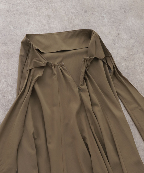 VERMEIL par iena(ヴェルメイユパーイエナ)の「レーヨンマキシフレア(スカート・レディース・カーキ・FREE)」の12枚目の写真