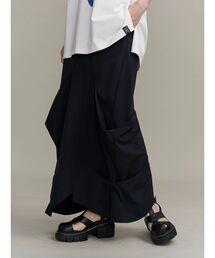 UN3D.（アンスリード）の「ROUND BOX COCOON SK / ラウンドボックスコクーンスカート（スカート）」