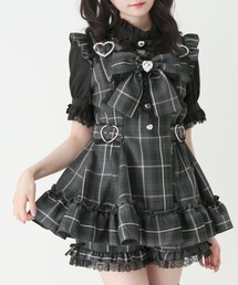 夢展望（ユメテンボウ）の「ハートバックルベルトリボンキラキラセットアップ（セットアップ）」