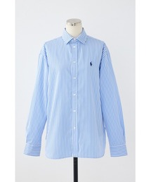 【POLO RALPH LAUREN】ストライプド ポプリン シャツ