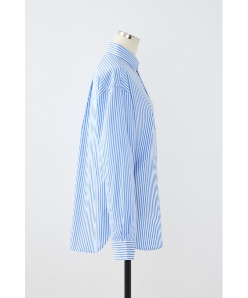 SHEL'TTER ORIGINAL（シェルターオリジナル）の「【POLO RALPH LAUREN】ストライプド ポプリン シャツ（シャツ/ブラウス・レディース・ブルー・SMALL）」の3枚目の写真
