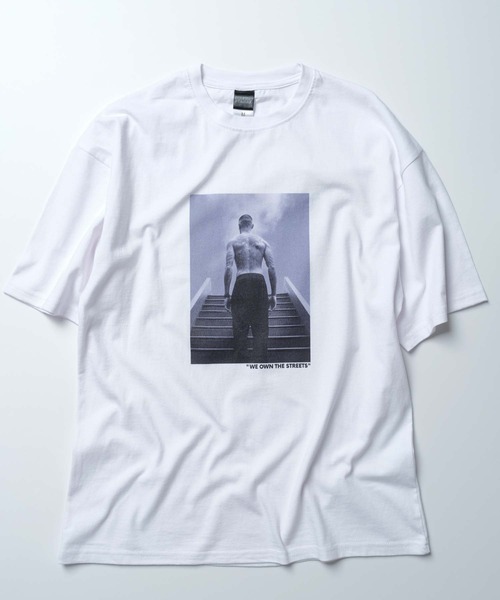 ZI-ON(ジーオン)の「グラフィックBIG TEE(Tシャツ/カットソー・メンズ・ホワイト系その他2/オフホワイト/ホワイト系その他5/ホワイト系その他7/ホワイト系その他6/ホワイト系その他3/ホワイト系その他/ホワイト系その他4・S/XL/L/M)」の7枚目の写真