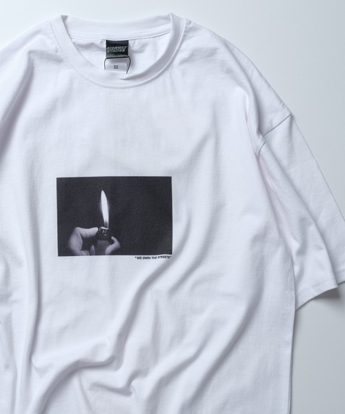 ZI-ON(ジーオン)の「グラフィックBIG TEE(Tシャツ/カットソー・メンズ・ホワイト系その他2/オフホワイト/ホワイト系その他5/ホワイト系その他7/ホワイト系その他6/ホワイト系その他3/ホワイト系その他/ホワイト系その他4・S/XL/L/M)」の22枚目の写真