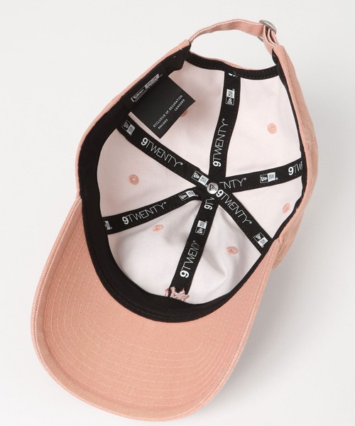 LEPSIM（レプシィム）の「【NEW ERA】イタリアンWASH CAP　647977（キャップ・レディース・ライトピンク/ブラック/ブルー/ベージュ・ONE SIZE）」の8枚目の写真