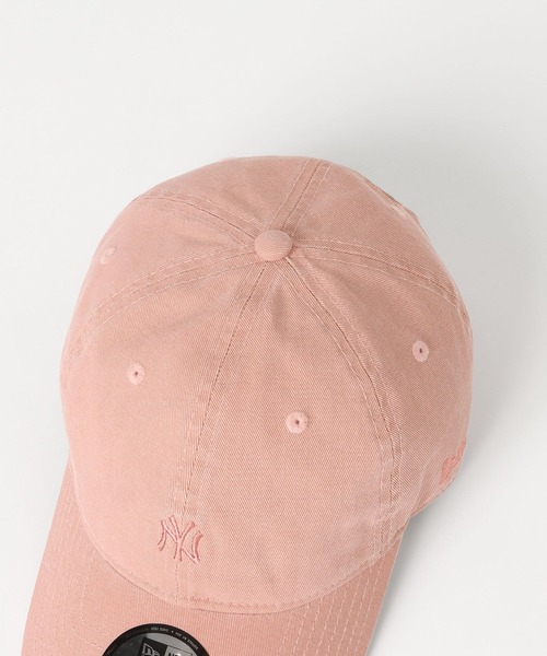 LEPSIM（レプシィム）の「【NEW ERA】イタリアンWASH CAP　647977（キャップ・レディース・ライトピンク/ブラック/ブルー/ベージュ・ONE SIZE）」の10枚目の写真