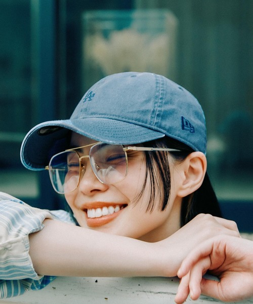 LEPSIM(レプシィム)の「【NEW ERA】イタリアンWASH CAP 647977(キャップ・レディース・ライトピンク/ブラック/ブルー/ベージュ・ONE SIZE)」の5枚目の写真