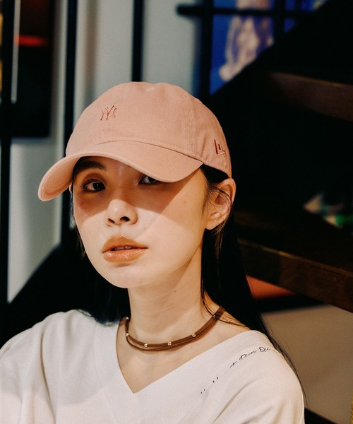 LEPSIM(レプシィム)の「【NEW ERA】イタリアンWASH CAP 647977(キャップ・レディース・ライトピンク/ブラック/ブルー/ベージュ・ONE SIZE)」の7枚目の写真