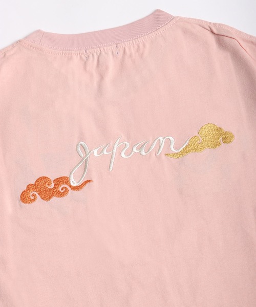 HOUSTON(ヒューストン)の「HOUSTON / ヒューストン 刺繍デザイン コットン半袖Tシャツ 猫 舞妓 和風モチーフ レディース(Tシャツ/カットソー・レディース・ピンク/ナチュラル/ピンク系その他/イエロー/ターコイズブルー/ベージュ系その他・0/1)」の14枚目の写真