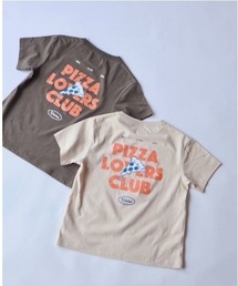 Catchup（ケチャップ）の「“PIZZA LOVERS CLUB” バックプリントTシャツ（大人サイズ）（Tシャツ/カットソー）」