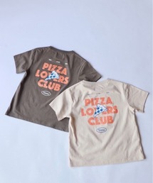Catchup（ケチャップ）の「“PIZZA LOVERS CLUB” バックプリントTシャツ（大人サイズ）（Tシャツ/カットソー）」