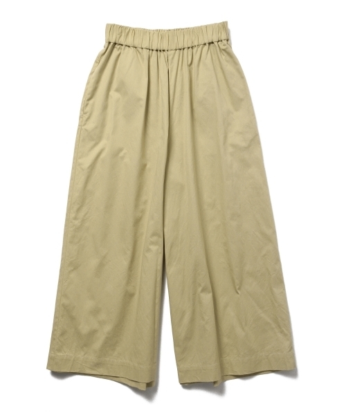 Ray BEAMS（レイビームス）の「 Ray BEAMS / ツイル ギャザー ワイド パンツ（その他パンツ・レディース・ベージュ/ブルー系その他・1/0）」の9枚目の写真