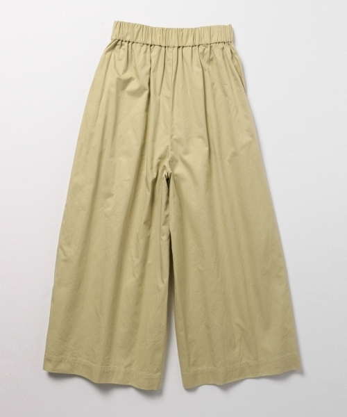 Ray BEAMS（レイビームス）の「 Ray BEAMS / ツイル ギャザー ワイド パンツ（その他パンツ・レディース・ベージュ/ブルー系その他・1/0）」の10枚目の写真