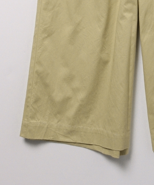 Ray BEAMS（レイビームス）の「 Ray BEAMS / ツイル ギャザー ワイド パンツ（その他パンツ・レディース・ベージュ/ブルー系その他・1/0）」の16枚目の写真