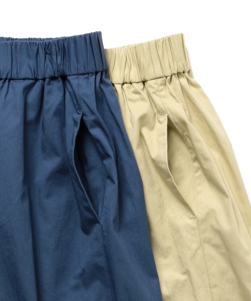 Ray BEAMS（レイビームス）の「 Ray BEAMS / ツイル ギャザー ワイド パンツ（その他パンツ・レディース・ベージュ/ブルー系その他・1/0）」の22枚目の写真